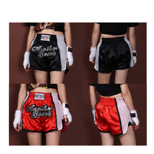 Odm Fighting Thailand Nogi Sublimation Bjj Boxer Fancy Boxing <span class=keywords><strong>Muay</strong></span> <span class=keywords><strong>Thai</strong></span> Mujeres Fight Shorts - Product Image 1