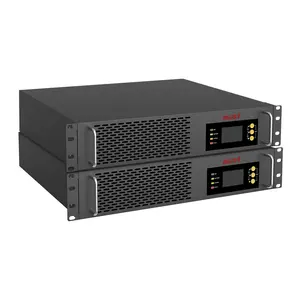 MUST EH5500 rack ups backup 1KVA-10KVA pure sine wave batteries ups 208VAC-240VAC high frequency DC ups power supply