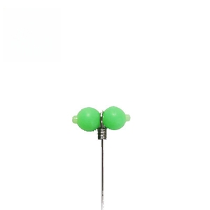 NOUVEAU Design 6cm 8cm 10cm 12cm Eau salée Triple T-forme Rolling Pearl Beads Luminous Three Way Cross-line Fishing Swivels - Product Image 2