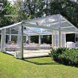 Grande tente <span class=keywords><strong>de</strong></span> luxe transparente en aluminium imperméable pour événements et cérémonies, équipement <span class=keywords><strong>de</strong></span> <span class=keywords><strong>location</strong></span> extérieur - Product Image 3
