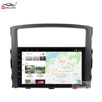 Gerllish Android Car Dvd Player Car Audio Stereo Multimedia Video Dvd Player pour Mitsubishi Pajero V97 V93 2007-2015