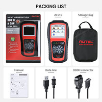 Escáner Autel AutoLink AL519, Herramienta de Diagnóstico Automotriz, Lector de Códigos OBD2 CAN, Escáner de Diagnóstico de Motor, SRS, ABS, Escáner Automotriz Obd2