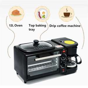 Cafetera Eléctrica 3 en 1 con Sartén y Horno <span class=keywords><strong>Tostador</strong></span>, Control Digital por Aplicación, <span class=keywords><strong>Cocina</strong></span> Casera <span class=keywords><strong>de</strong></span> Alta Calidad - Product Image 2