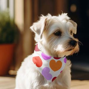 Pañuelos Triangulares Reversibles para Perros, Personalizados con Sublimación, Accesorios para Mascotas al por Mayor, Pañuelo para Cachorros, Bandana para Perros con Impresión Personalizada, Mejor Proveedor - Product Image 4