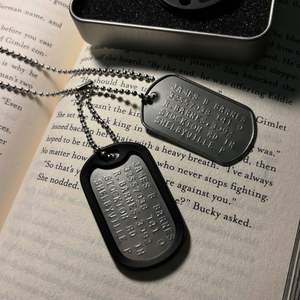 Lencana Militer Kustom, <span class=keywords><strong>Tag</strong></span> Berukir, Kalung Gantungan Kunci, <span class=keywords><strong>Tag</strong></span> Nama, <span class=keywords><strong>Tag</strong></span> ID Logam Enamel untuk Diukir - Product Image 4