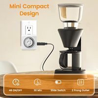 Stopkontak Timer USA 24 jam soket Timer Plug-in dalam ruangan dan lampu yang dapat diprogram dan Timer lampu untuk Outlet elektrik