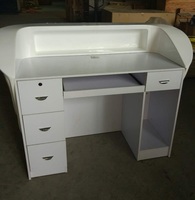 Comptoir de caisse en fibre de verre personnalisé, couleur de bureau de réception pour salon de coiffure en option ZY-2016A