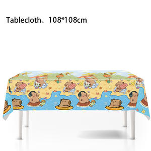 新しいイルカの誕生日、卒業式、感謝祭パーティーのデコレーションセット、子供向けのカスタマイズされた高品質紙皿 - Product Image 6