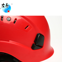 Casque de sécurité en ABS résistant aux chocs pour l'industrie de la construction, conforme à la norme EN397, pour les ingénieurs, les ouvriers du bâtiment et les équipes de sauvetage