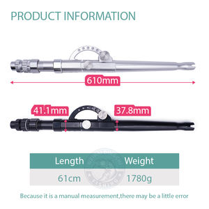 Çok fonksiyonlu su geçirmez alüminyum olta ayarlanabilir Bent mantar popo nehir göl akışı balıkçılık için boyutları #2 ve #4 - Product Image 2