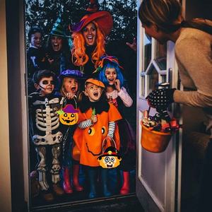 Bolsas de regalo de Halloween de fieltro para niños, bolsas de dulces para trucos o tratar, suministros para fiesta de Halloween - Product Image 6