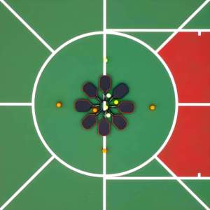 Raquettes de <span class=keywords><strong>pickleball</strong></span> en fibre de carbone personnalisables les plus vendues, haute qualité, design couleur personnalisable, OEM - Product Image 3
