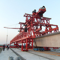 Grúa de construcción de puente de hormigón, lanzador de haz, 160t, 32m, en venta