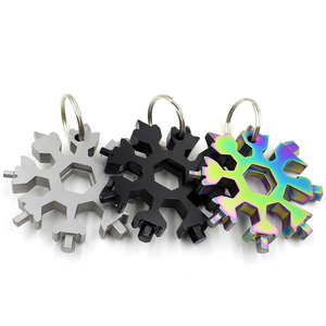 <span class=keywords><strong>Outil</strong></span> multifonction portable de haute qualité en acier inoxydable et alliage de zinc, ouvre-boîte, <span class=keywords><strong>flocon</strong></span> de neige, <span class=keywords><strong>multi</strong></span>-outils 18 en 1, <span class=keywords><strong>flocon</strong></span> de neige - Product Image 2
