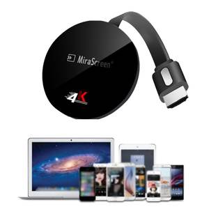 <span class=keywords><strong>MiraScreen</strong></span> G7 Plus อุปกรณ์เชื่อมต่อจอไร้สาย H.265 2.4G 4K UHD สำหรับ Android ดองเกิลรับสัญญาณไร้สาย WiFi สำหรับทีวี HD TV Stick Airplay - Product Image 3