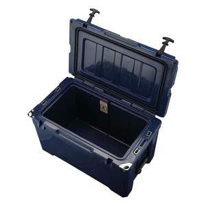 55L Plastic Refrigeration Freezer Rotomolded Cooler Box For Outdoor Entertainment