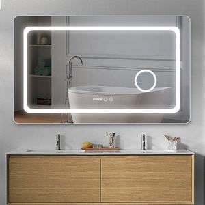 <span class=keywords><strong>Miroir</strong></span> <span class=keywords><strong>de</strong></span> <span class=keywords><strong>salle</strong></span> <span class=keywords><strong>de</strong></span> <span class=keywords><strong>bain</strong></span> intelligent à <span class=keywords><strong>LED</strong></span> avec commande tactile - <span class=keywords><strong>Miroir</strong></span> <span class=keywords><strong>de</strong></span> maquillage rectangulaire anti-buée avec loupe <span class=keywords><strong>pour</strong></span> hôtel et maison - Product Image 1
