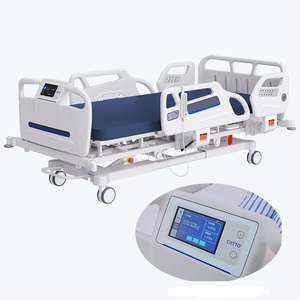 Cama Médica Eléctrica <span class=keywords><strong>de</strong></span> 7 Funciones con Medición <span class=keywords><strong>de</strong></span> Peso, Cama <span class=keywords><strong>de</strong></span> Enfermería Antiescaras para UCI, Clínica y Pacientes - Product Image 5