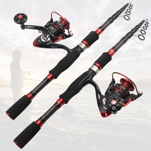 Offre Spéciale <span class=keywords><strong>canne</strong></span> à pêche et moulinet Combo 1.8m/2.1m <span class=keywords><strong>canne</strong></span> à pêche télescopique <span class=keywords><strong>ensemble</strong></span> de cannes à pêche - Product Image 5