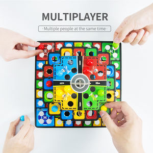 Jouets de dames sautantes multifonctionnels pour enfants, puzzle, jeux de société interactifs parent-enfant, échecs volants tridimensionnels 3D - Product Image 1