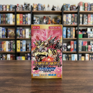 ดิจิมอน TCG บูสเตอร์แพ็ค BTK-4 เกรทเลเจนด์ บูสเตอร์ 1 กล่อง 24 ซอง ของแท้จากโรงงานเกาหลี การ์ดสะสมอนิเมะ ขายส่ง - Product Image 3