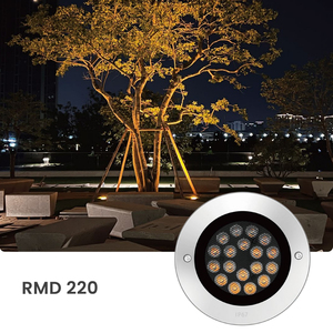 Extérieur 18W 27W IP67 Étanche LED <span class=keywords><strong>Lumière</strong></span> souterraine App Gradateur Jardin Puits Lumières Encastré Installation au sol - Product Image 1