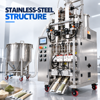 Machine d'emballage de poudre à deux voies DEEPACK pour la production de sachets jumelés avec dosage et scellage séparés