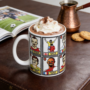 Tazza in Ceramica con Personaggi Leggendari dell'Arsenal, Personalizzabile per Tifosi del Club di Calcio - Product Image 1