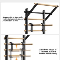 Nuevas Barras Universales de Pared para Uso Doméstico, Equipo de Gimnasio, Barra de Dominadas, Ejercicios de Estiramiento y Flexibilidad, Rehabilitación