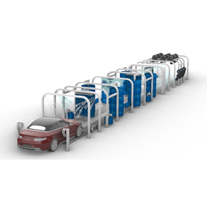 Yüksek Kaliteli Elektrikli Basınçlı Temizleme Derinlemesine Temizlik Tam Otomatik 30m Tünel Araba Yıkama Makinesi Etkili Kurutma Özelliğiyle - Product Image 3