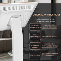 Système de karaoké intelligent professionnel portable 4K HD avec écran tactile de 19/22 pouces, double système, en plastique, lecteur de système KTV