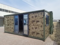 Conception détachable de maison de conteneur extensible pliant préfabriqué pour l'Australie