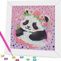 Alibaba.com Kit de Arte Hecho a Mano de Pintura de Diamantes DIY de Animales de Dibujos Animados con Taladro Completo, Súper Ventas