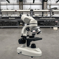 OPTO-EDU -XWJ Laboratory Compound Binocular Trinocular Biological Optical Microscope LED Display Auto Focus Halogen Light