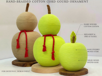 Nouveau design, arbre à chat moderne et mignon de style chinois en forme de gourde, avec jouet boule en sisal, écologique et durable, en carton