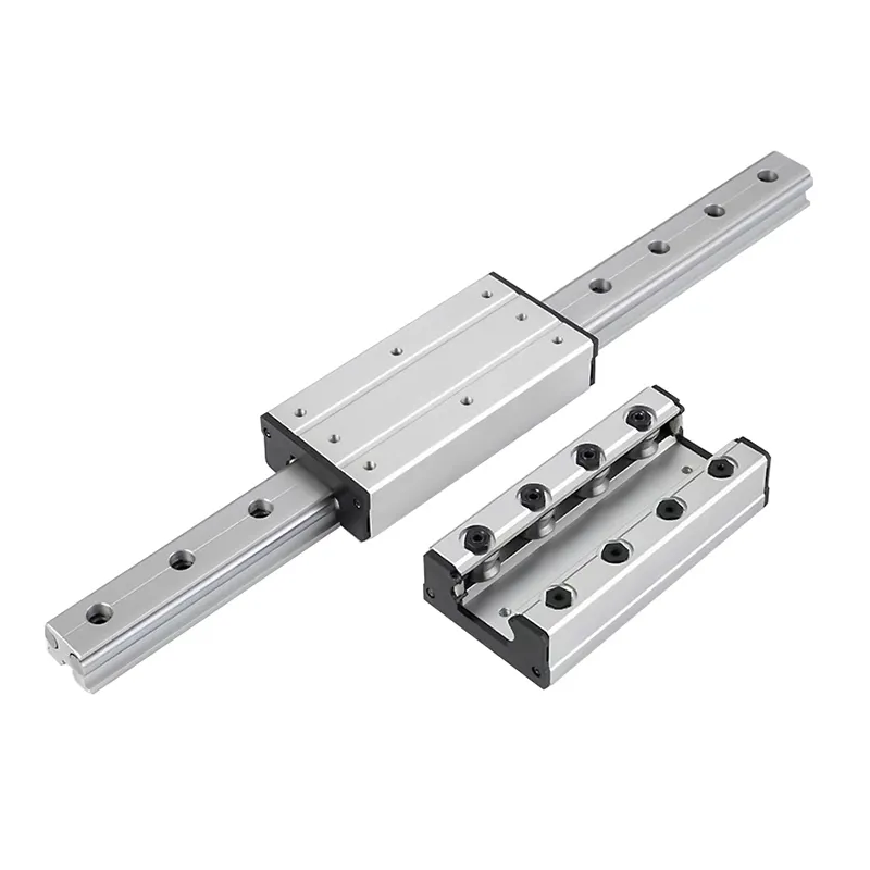 Groothandel Aluminium Heavy-Duty Externe Dual-As Lineaire Gids Lgd Lgd Slijtvaste Glijrail Lgb Roller Met Vergrendeling Slider