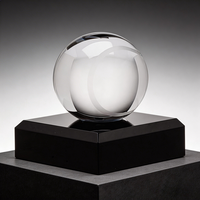 Ballon de Tennis en cristal Noble, Sports de plein air, Logo personnalisé, trophée de Tennis sur mesure