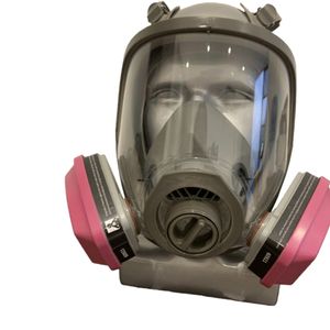Masker <span class=keywords><strong>Gas</strong></span> Pelindung Wajah Penuh Buatan Cina dengan Kartrid <span class=keywords><strong>Respirator</strong></span> Filter Ganda untuk Industri dan Perlindungan Kimia - Product Image 3