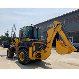 China HERO 4x4 roda Mini Backhoe <span class=keywords><strong>Loader</strong></span> WZ30-25 6800KG nilai 2500KG 76KW mesin Diesel yang dapat ditarik ekskavator konsumsi bahan bakar rendah - Product Image 5