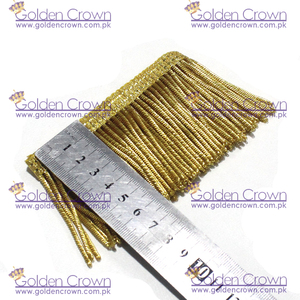 Flecos de Hilo Metálico Dorado GC-04089 de la Marca GC al por Mayor, con Tamaño Personalizado para Uso Decorativo en Prendas, Textiles para el Hogar, Material Metálico - Product Image 5