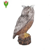 Décoration de jardin extérieure en plastique écologique moulé par soufflage HDPE pour effrayer les oiseaux