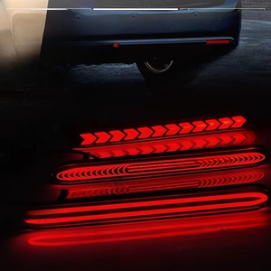 Luz Trasera LED para Parachoques de <span class=keywords><strong>Coche</strong></span>, Reflector de Freno, Luz de Conducción, Luz Trasera para Honda Accord Odyssey 2004 2005 2006 2007 2008 33555-SHJ-A01 - Product Image 3