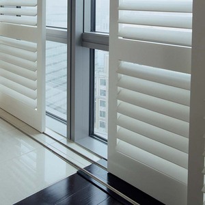Persianas <span class=keywords><strong>de</strong></span> plantación <span class=keywords><strong>de</strong></span> puerta corredera hechas a medida para puertas y ventanas <span class=keywords><strong>de</strong></span> vidrio Persianas <span class=keywords><strong>de</strong></span> madera <span class=keywords><strong>real</strong></span> y PVC - Product Image 6