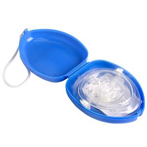 Mascarilla de respiración <span class=keywords><strong>CPR</strong></span> de primeros auxilios portátil con válvula unidireccional, máscara de rescate, funda de <span class=keywords><strong>CPR</strong></span>, máscara con logotipo personalizado - Product Image 2