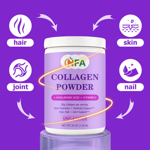 Factory Supply Collagen Powder Drinks with Hyaluronic Acid <b>Supplement</b> Helps Support Hair Skin Nail Bone and Joint Health Powder - Product Image 5