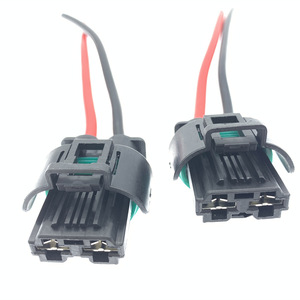 1544317-1 メス2ピンメス8MMピッチマップセンサー黒色プラグ高電流ファンモーターワイヤーハーネス - Product Image 1