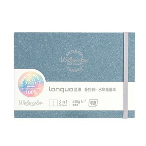 Carnet de croquis carré <span class=keywords><strong>pour</strong></span> aquarelle, sans acide, <span class=keywords><strong>pour</strong></span> artistes, adultes et étudiants - Product Image 6