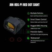 Optique haute Performance Reflex Red Dot Sight Durable 7075 Aluminium Shake Awake IP67 1000G Tactique Red Dot Optic
