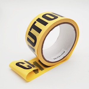 Tùy chỉnh in logo đầy màu sắc không dính PE cảnh báo Băng duy nhất hai mặt chướng ngại vật rào cản đánh dấu mô hình Số <span class=keywords><strong>CAUTION</strong></span> <span class=keywords><strong>Tape</strong></span> - Product Image 3