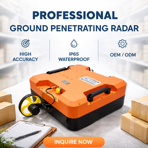 Radar de pénétration au sol GPR professionnel 200 MHz |   Équipement de contrôle non destructif de haute précision pour l'analyse du béton et des sols - Product Image 6